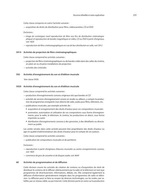 Classification internationale type, par industrie, de toutes les ...