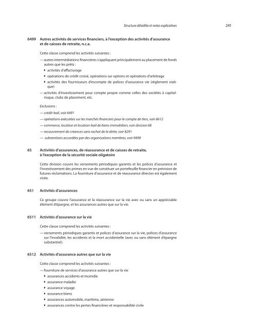 Classification internationale type, par industrie, de toutes les ...