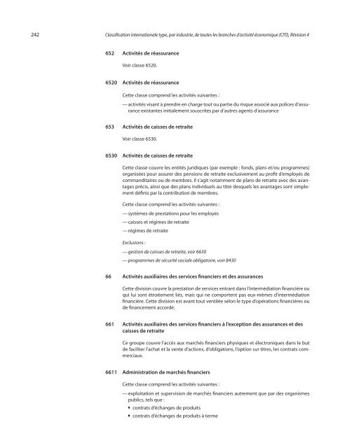 Classification internationale type, par industrie, de toutes les ...