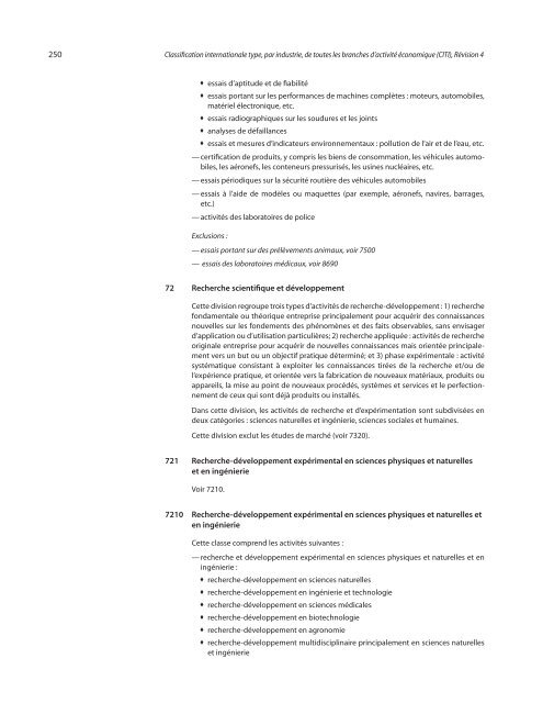 Classification internationale type, par industrie, de toutes les ...