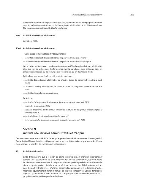 Classification internationale type, par industrie, de toutes les ...