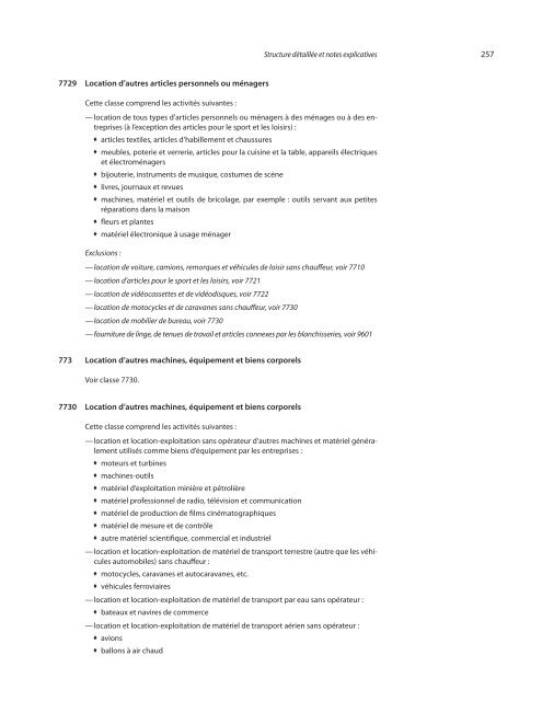 Classification internationale type, par industrie, de toutes les ...