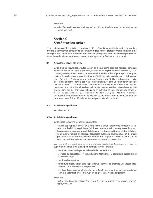 Classification internationale type, par industrie, de toutes les ...