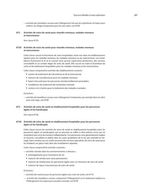 Classification internationale type, par industrie, de toutes les ...