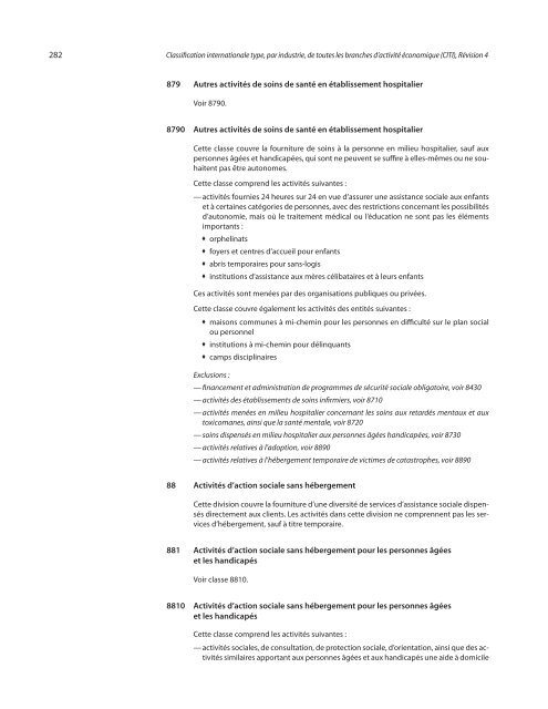 Classification internationale type, par industrie, de toutes les ...