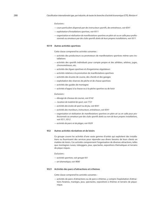 Classification internationale type, par industrie, de toutes les ...