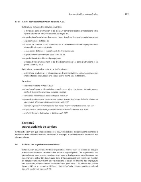 Classification internationale type, par industrie, de toutes les ...