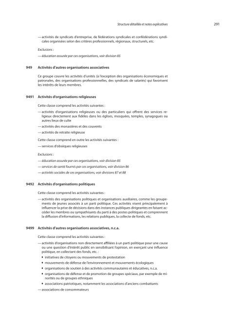 Classification internationale type, par industrie, de toutes les ...