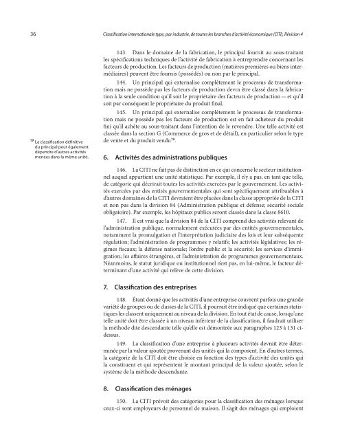 Classification internationale type, par industrie, de toutes les ...