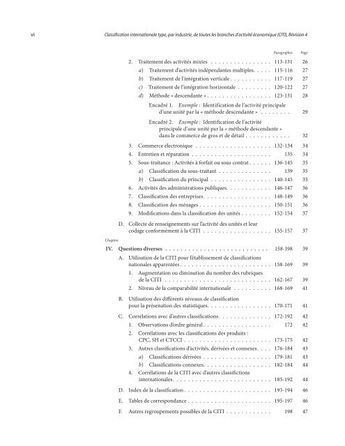 Classification internationale type, par industrie, de toutes les ...