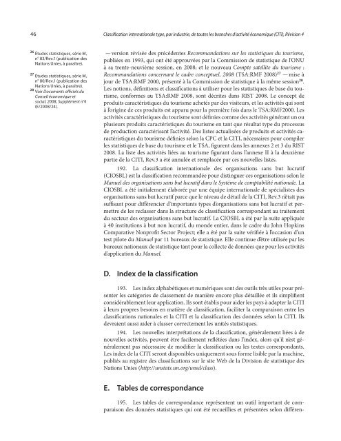 Classification internationale type, par industrie, de toutes les ...