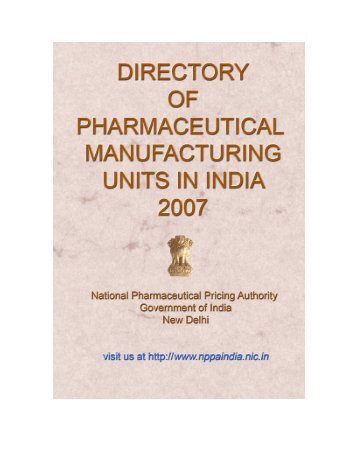 NPPA Pharma Directory