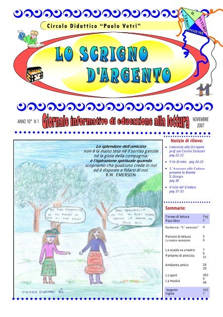 Clicca per scaricarlo in formato pdf - Circolo Didattico Paolo Vetri