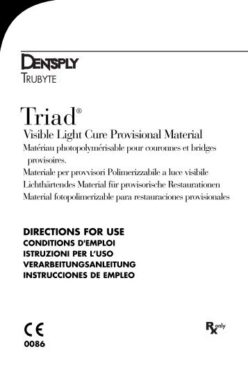 Triad® - DENTSPLY Prosthetics