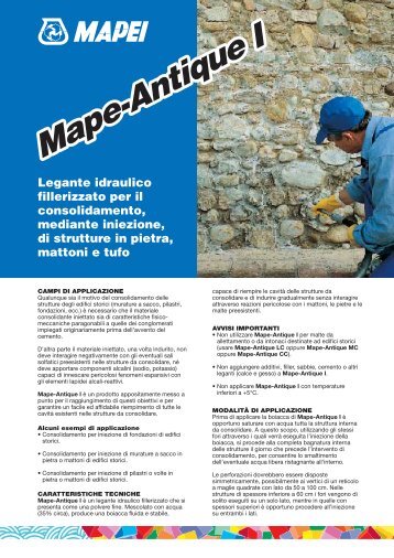 MAPE-ANTIQUE I - Crocispa.it