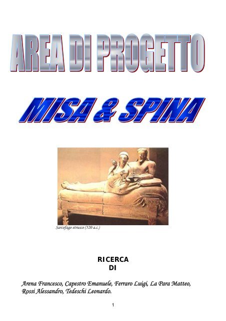 NECROPOLI di MISA - iismajoranasanlazzaro