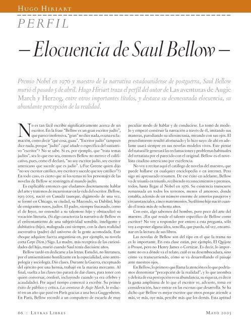 066-067_ÃSPerfil Bellow-E - Letras Libres