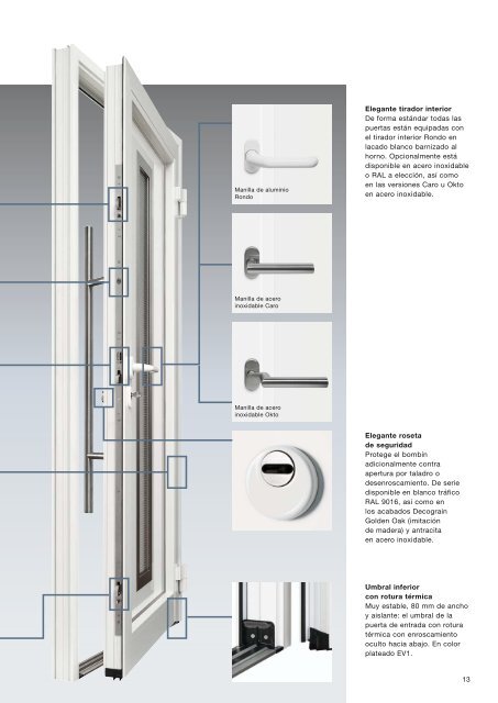 Puertas de entrada de aluminio - Hormann.es