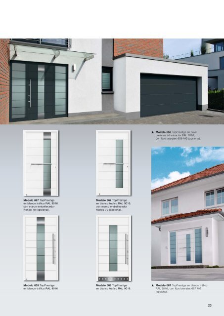 Puertas de entrada de aluminio - Hormann.es