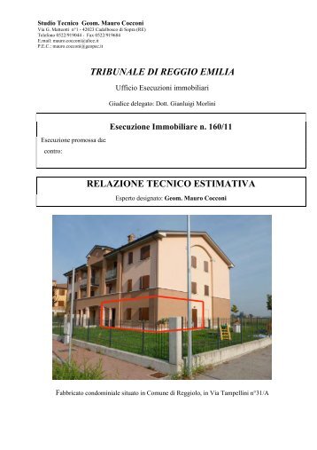 Perizia PDF - IVG Reggio Emilia