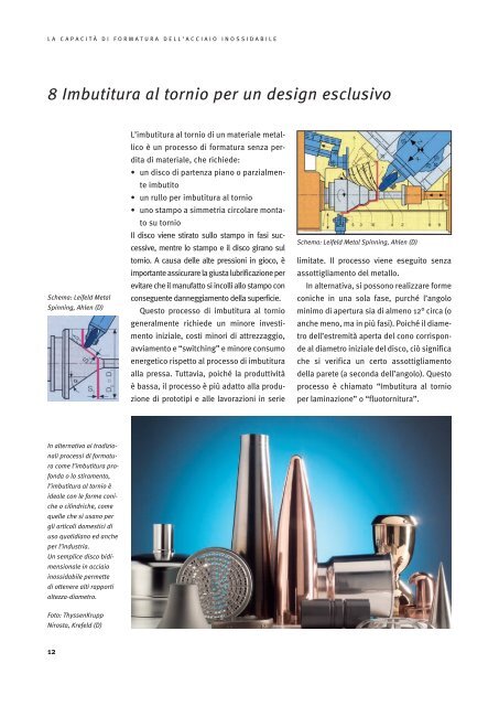 PDF: La capacità di formatura dell'acciaio inossidabile - Euro Inox
