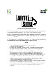 CONVOCATORIA ARTE IN SITU es un proyecto de intervenc Palma ...