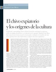 El chivo expiatorio y los orígenes de la cultura - Letras Libres