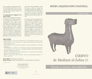 Ciervo de Madinat al-Zahra - Museo Arqueológico Nacional