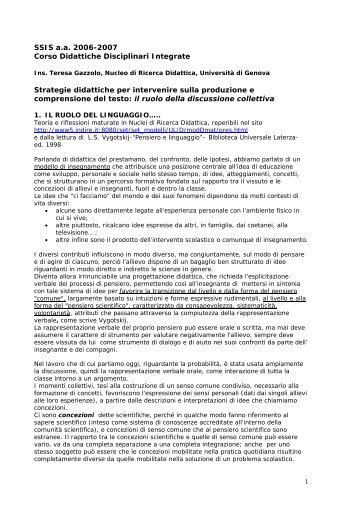 SSIS a - Cartesio.dima.unige.it