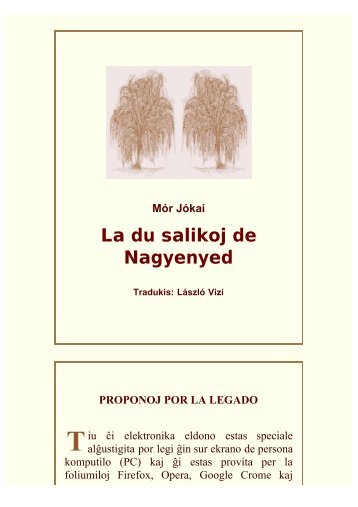 0257 La du salikoj de Nagyenyed (Mór Jókai, tradukis Lászl