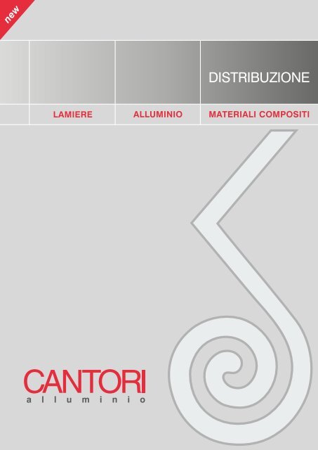 DISTRIBUZIONE - CANTORI ALLUMINIO