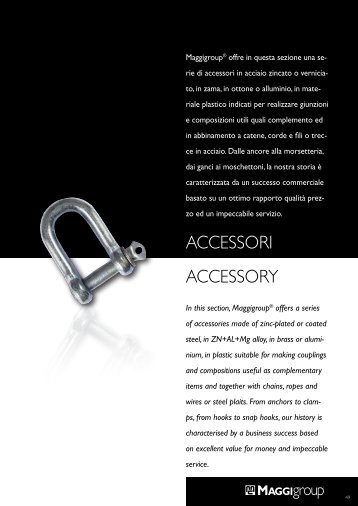 CORDE ACCEssORY ACCEssORI - Maggi Group