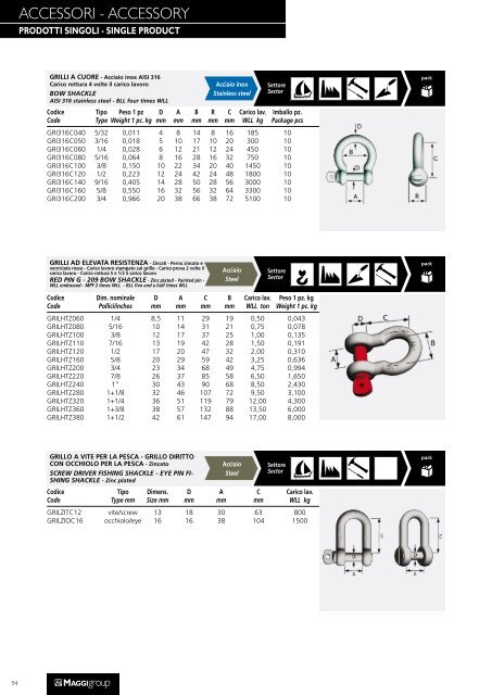 CORDE ACCEssORY ACCEssORI - Maggi Group