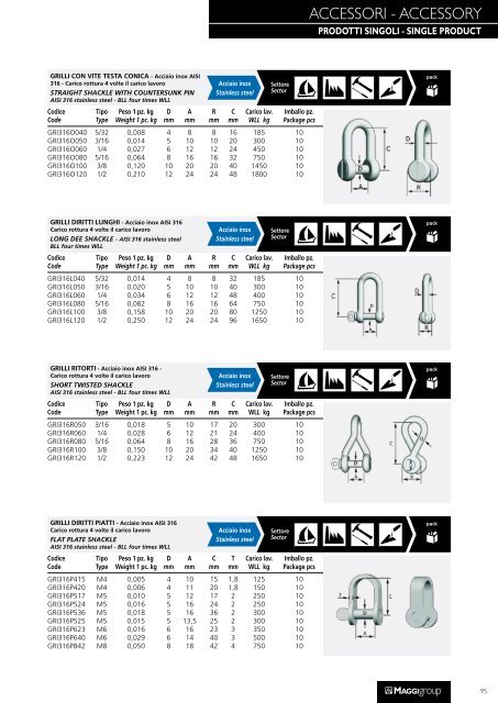 CORDE ACCEssORY ACCEssORI - Maggi Group