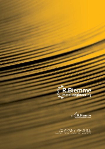 COMPANY PROFILE - R.Biemme S.r.l.