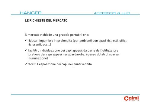 Informazione su accessori e luci Caimi Brevetti - Pratmarmilano.it