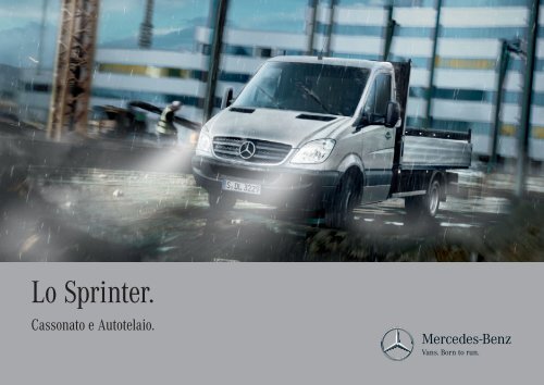 Scarica la brochure dello Sprinter Autotelaio (PDF) - Mercedes-Benz