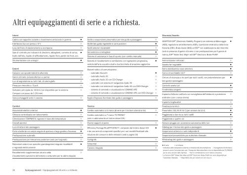 Scarica la brochure dello Sprinter Autotelaio (PDF) - Mercedes-Benz