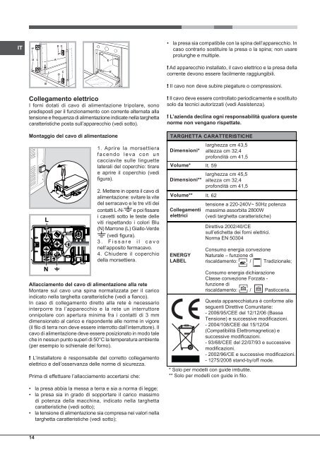 Forno multifunzione 8 funzioni - Hotpoint