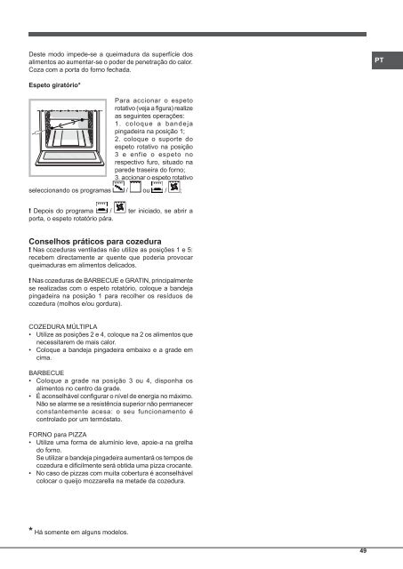 Forno multifunzione 8 funzioni - Hotpoint