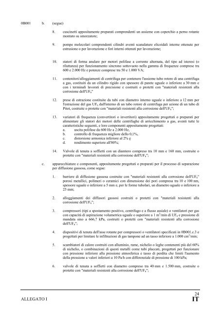 12005/07 ADD 1 us DG E CONSIGLIO DELL'UNIONE ... - Senato.it