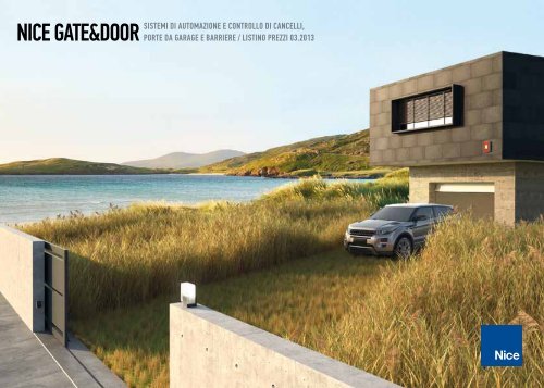 NICE GATE&DOOR LISTINO PREZZI 03.2013 ITA