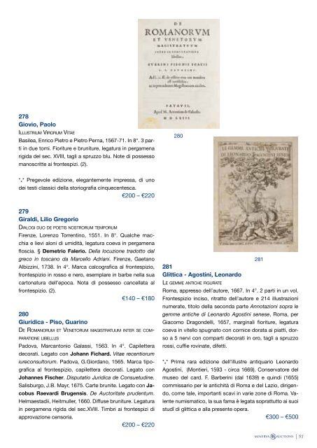 Scarica il catalogo in PDF - Minerva Auctions