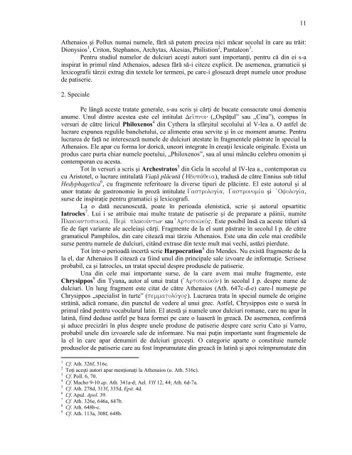 Vocabularul culinar in greaca si latina - fisier pdf - Clasice.ro