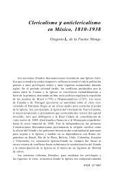 Clericalismo y anticlericalismo en México, 1810-1938
