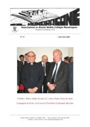 Edizione 17 - Giugno 2009 - Nobile Collegio Mondragone
