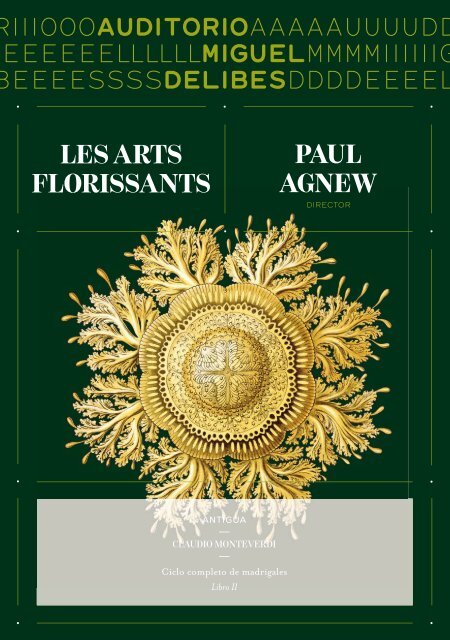 LES ARTS FLoRiSSAnTS PAUL AGnEW - Blog del Auditorio Miguel ...
