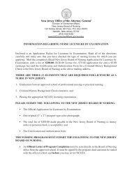 Information Regarding Nurse Licensure by Examination