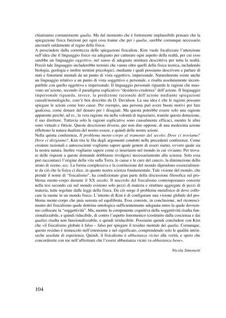 BOLLETTINO 178 - Società Filosofica Italiana