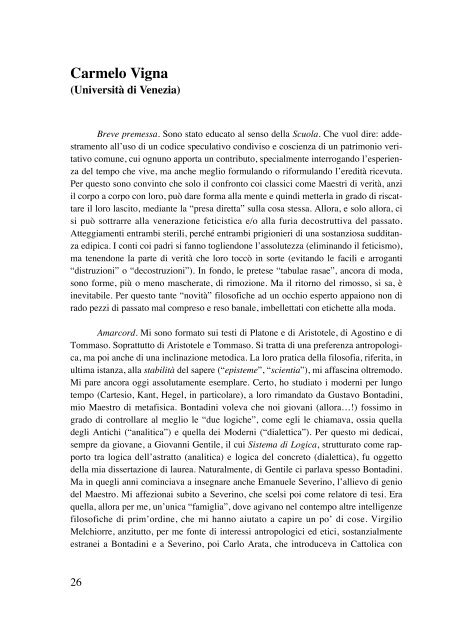BOLLETTINO 178 - Società Filosofica Italiana